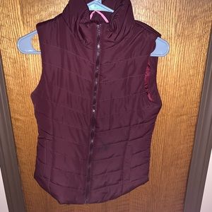 Burgundy Vest
